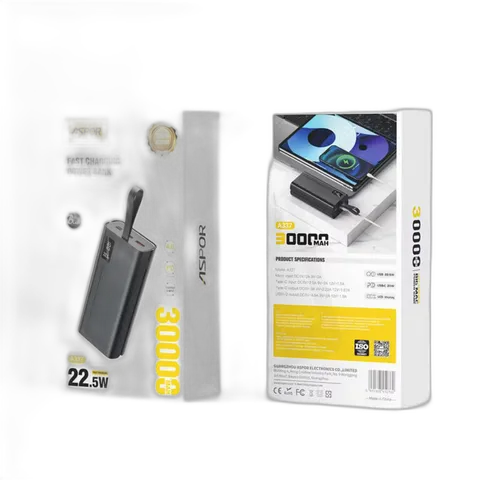 Aspor Power Bank 30000 Mah