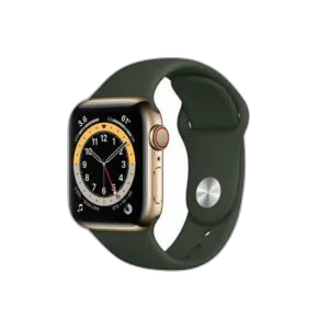 Apple Watch Series 6 40MM Stainless Steel Gps + Cyprus Sport Band
