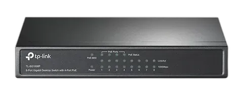 TP-Link TL-SG1008P 8-Port Gigabit Desktop Switch