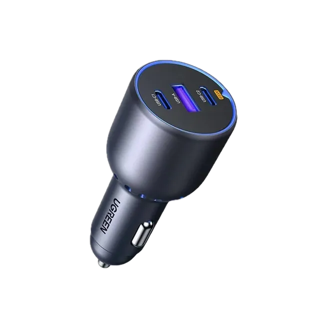 Ugreen EC703 75W 3-Port Fast Charging Car Charger