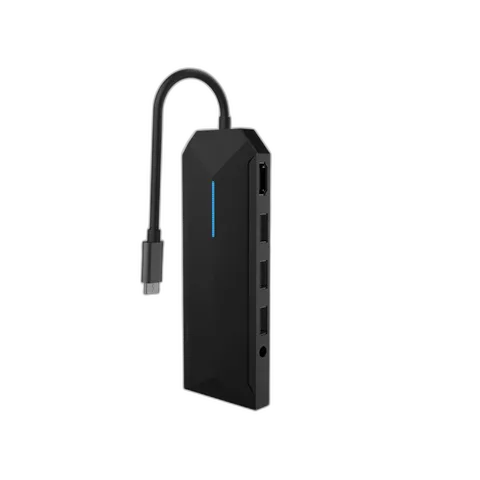 Porodo Gaming 9in1 USB-C Hub 4K Gamers Edition