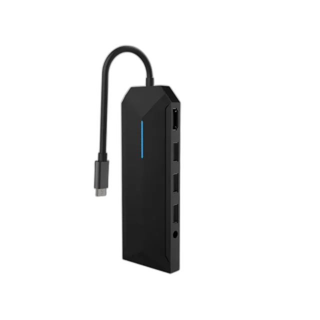 Porodo Gaming 9in1 USB-C Hub 4K Gamers Edition