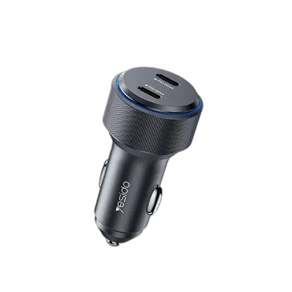Yesido Y48 Dual USB-C 60W PD Fast Charging Car Charger