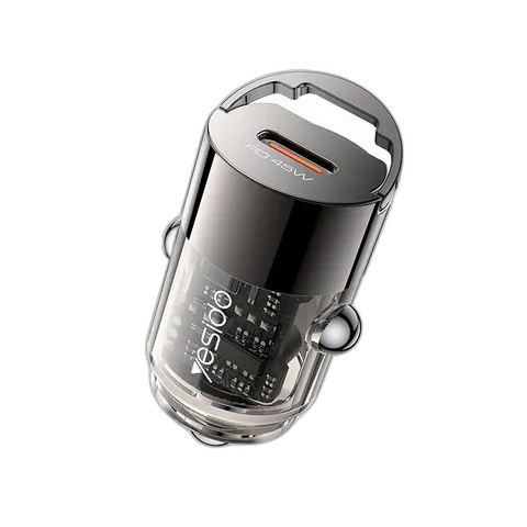 Yesido Y67 45W PD Fast Charging Mini Hidden Car Charger