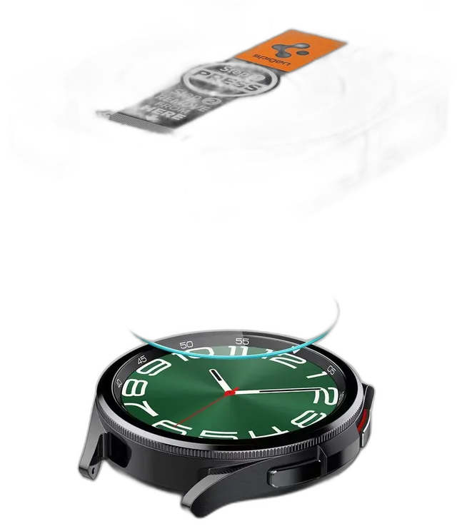 Samsung Spigen Galaxy Watch 7 Glas.tR EZ Fit Tempered Glass Screen Protector