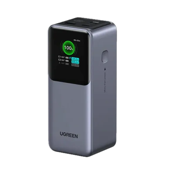 Ugreen 20000mAh 130W Nexode Smart Display Power Bank PB721
