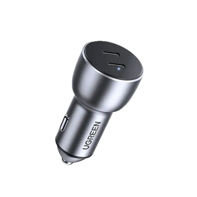 Ugreen CD213 60W Dual USB-C PD Fast Charging Car Charger